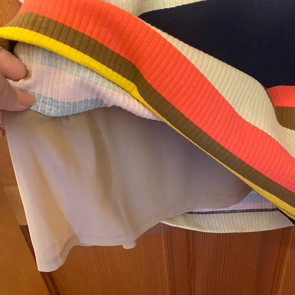 Anthropology Ribbed Striped Dress by Tracy Reese Fully Lined Sz XL New With Tags - Picture 8 of 15